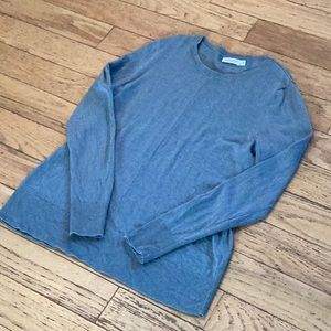 Reitmans long sleeve knit crewneck, size S, sea green